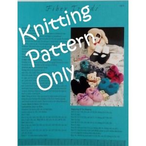 New Fiber Trends Felt Baby Shoes Girls Boys Knitting Pattern